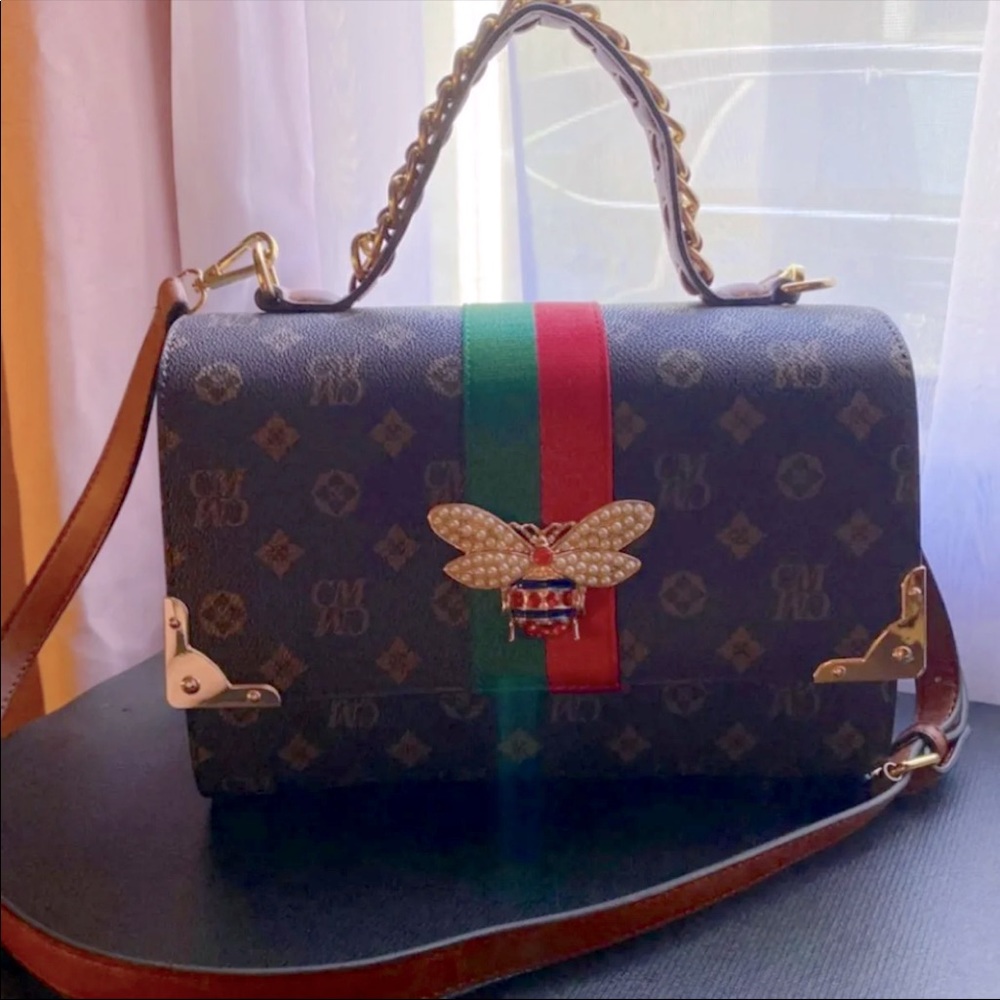 - Queen bee Satchel/crossbody bag/wallet bundle